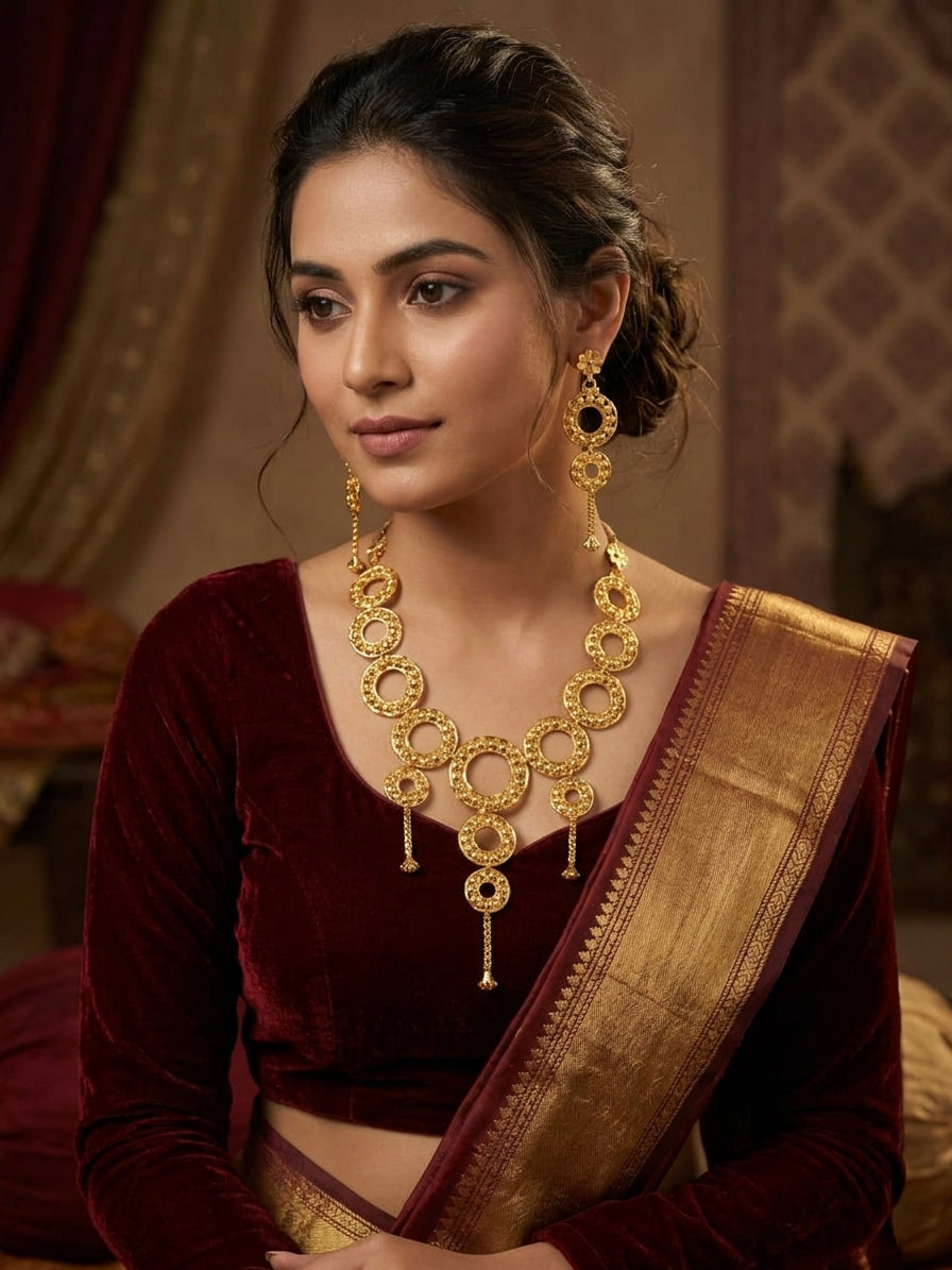 Heritage Sabeki Thokai Golla Necklace