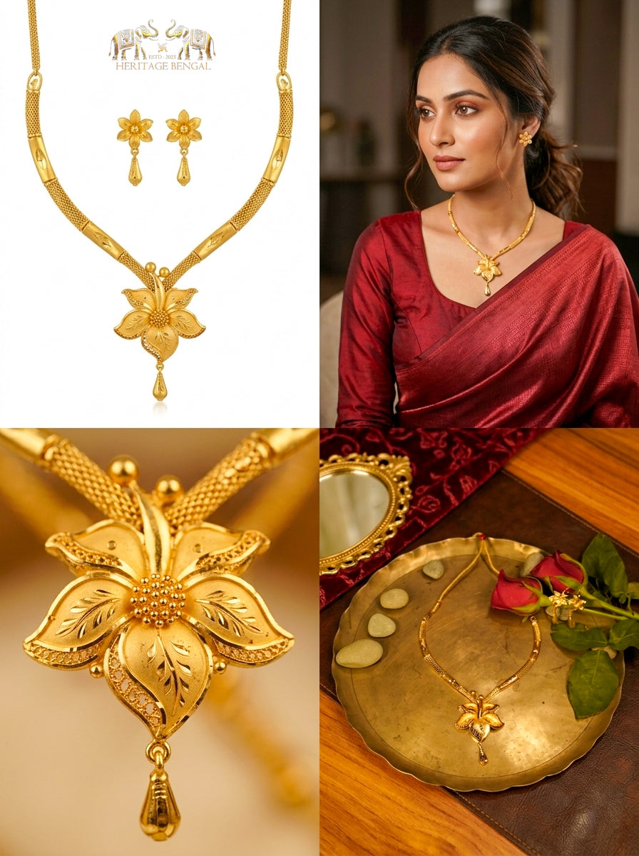 Heritage Sabeki Nayantara Ful Necklace