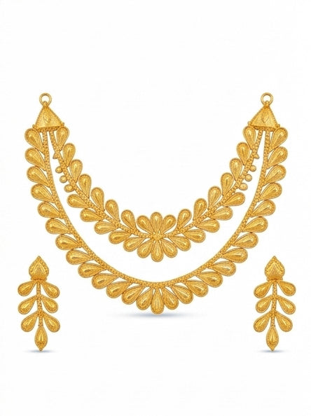 Heritage Sabeki Fuler Papri  chocker Necklace