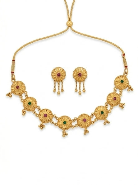 Heritage Sabeki Choto Golla Necklace