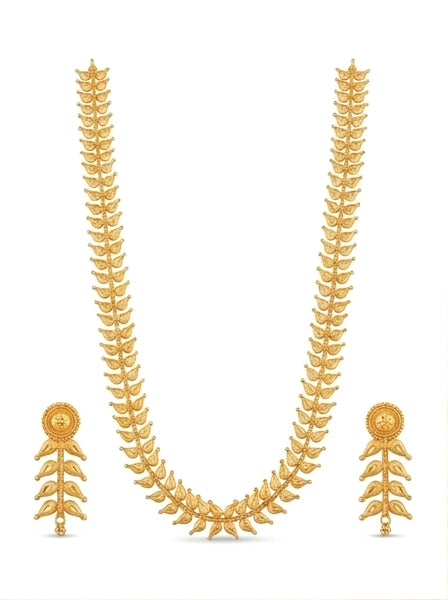 Heritage Sabeki Long Fuler Papri Necklace
