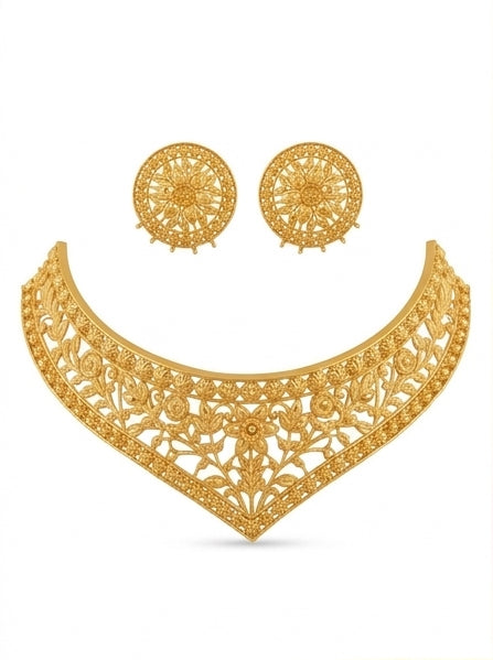 Heritage Sabeki Patar Kolka Bridal  Necklace