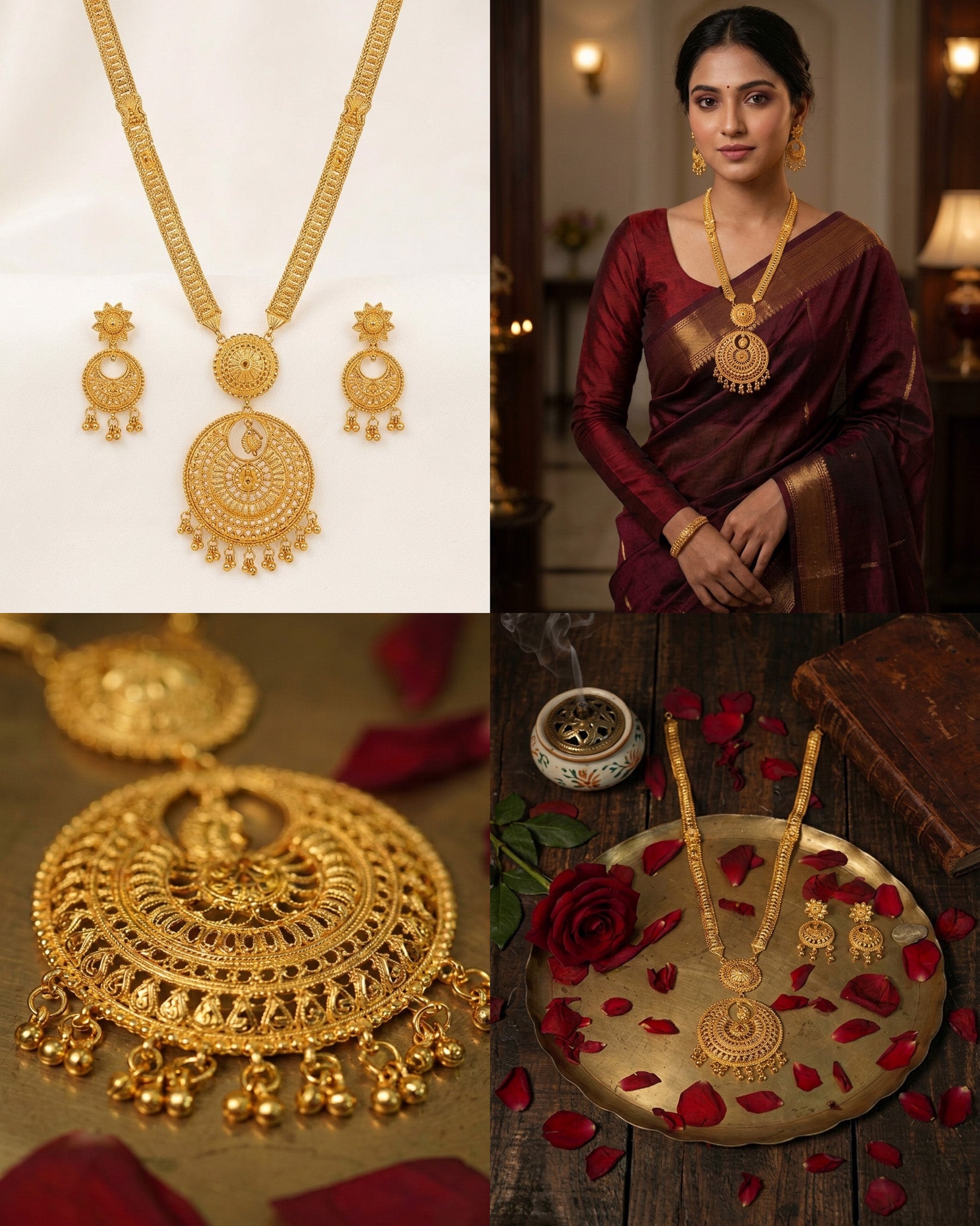 Heritage Sabeki Golok Jhumur Sitahaar