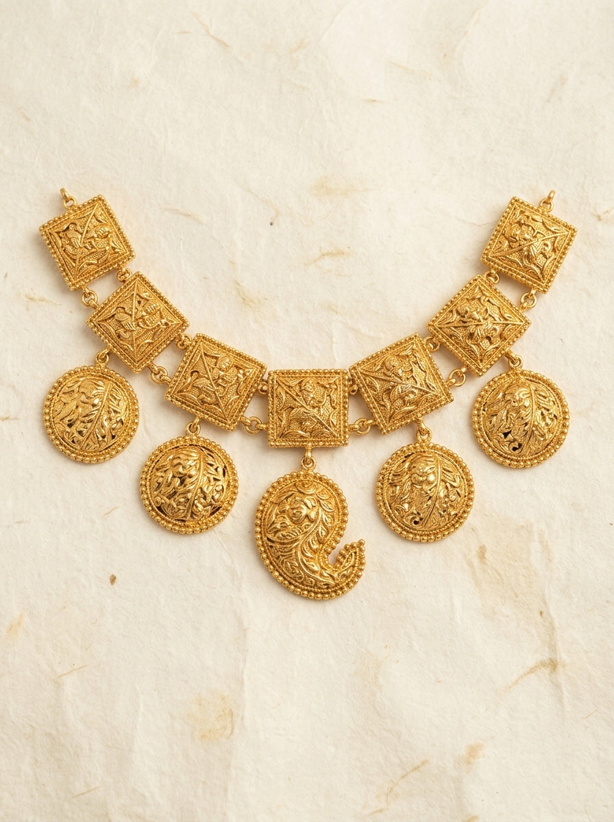 Heritage Sabeki Sundari Barfi Necklace