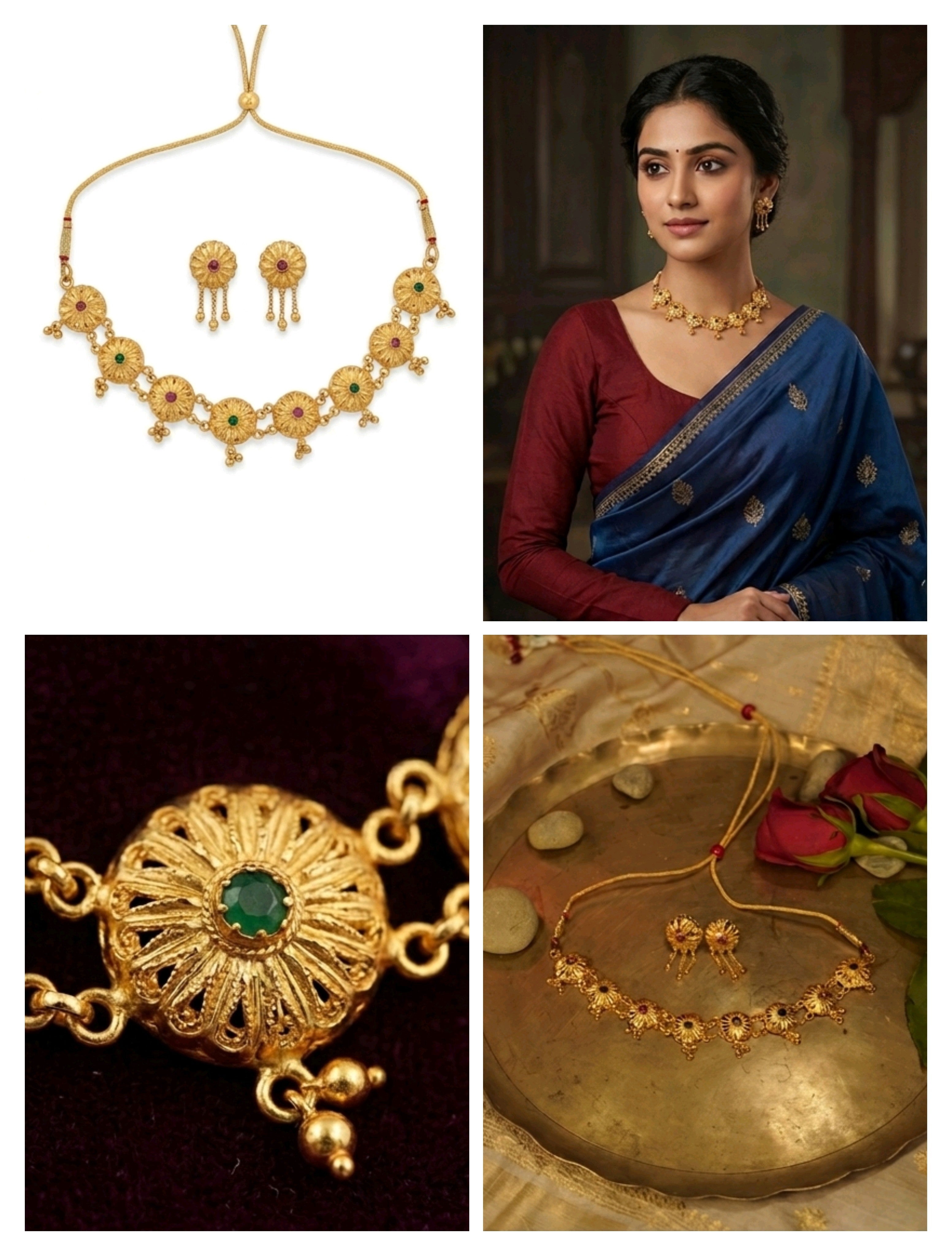 Heritage Sabeki Choto Golla Necklace